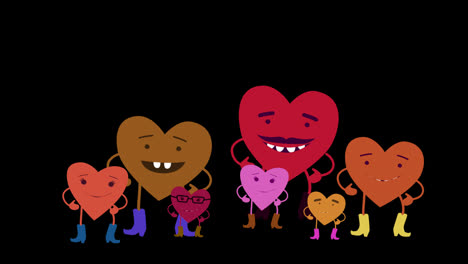 love-or-heart-character-icon-Animation.-Heart-Beat-Concept-for-valentine's-day-Love-and-feelings.